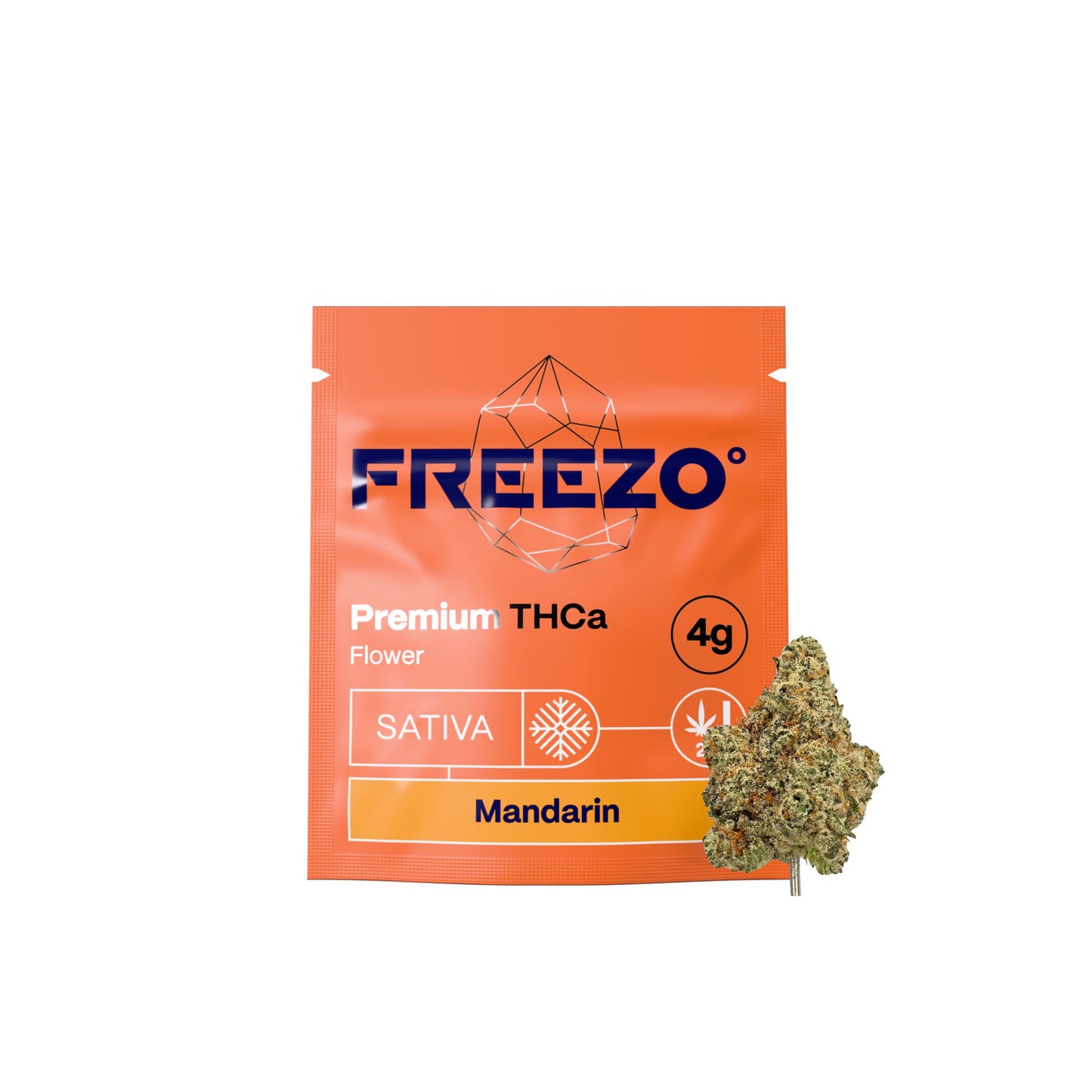 Freezo THCa Flower 4g - Mandarin