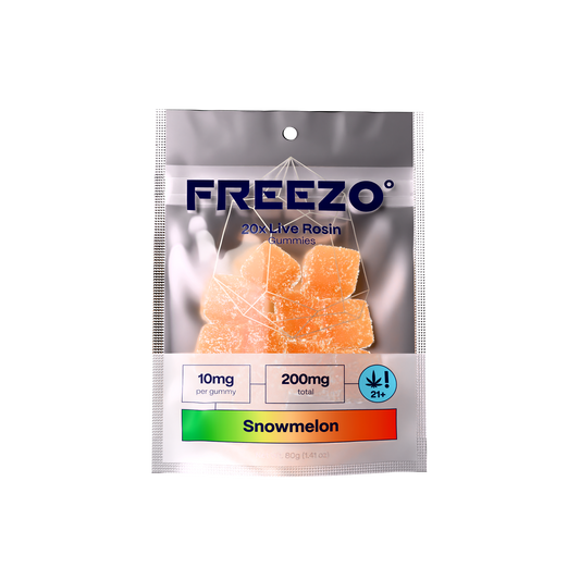 Freezo Live Rosin Gummies 200mg  - Snowmelon