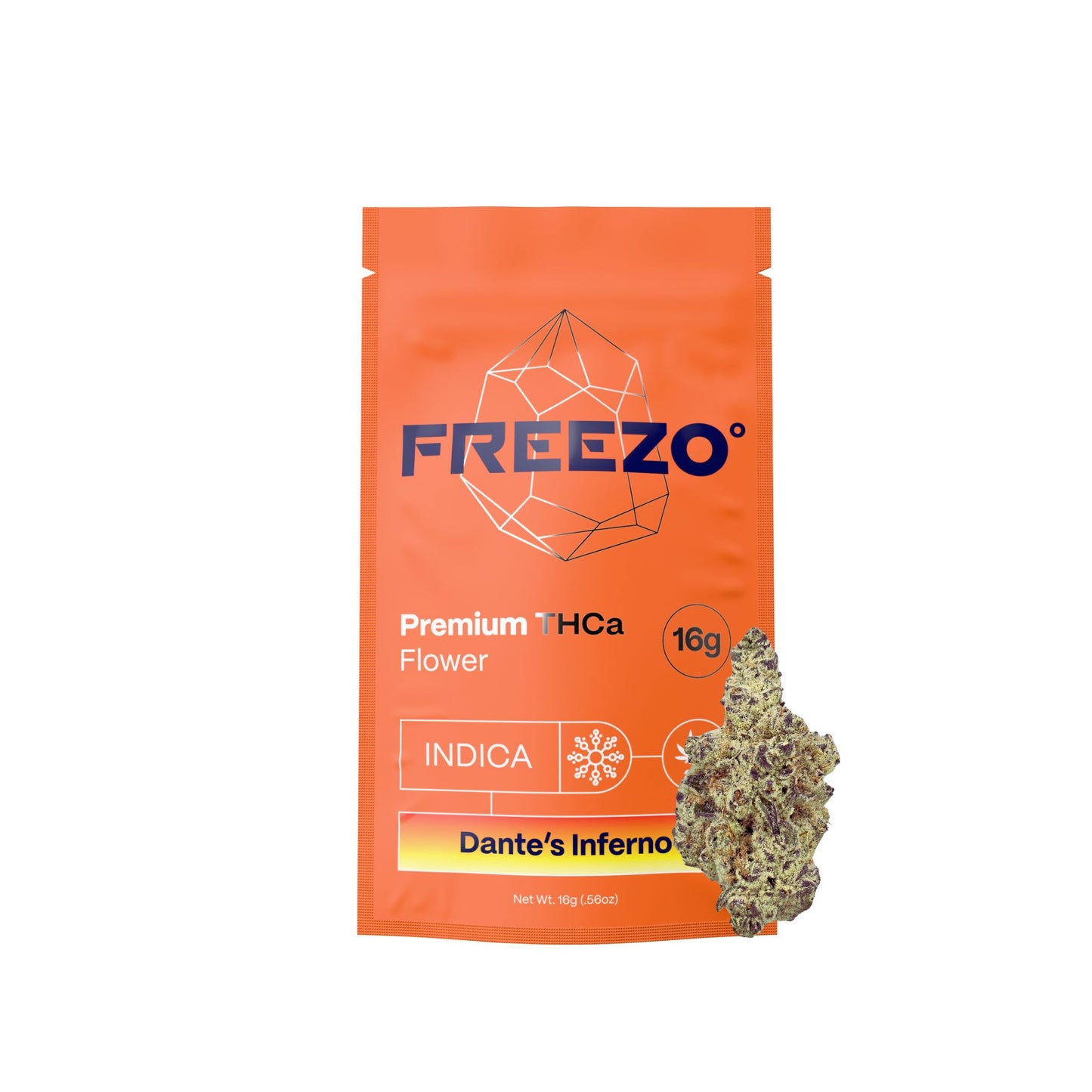 Freezo THCa Flower 16g - Dante's Inferno