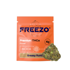 Freezo THCa Flower 4g - Greasy Runtz