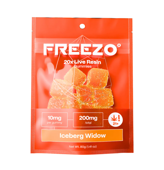 Freezo Live Resin Gummies 200mg  - Iceberg Widow (Indica)