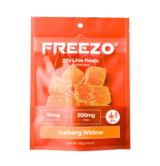 Freezo Live Resin Gummies 200mg  - Iceberg Widow (Indica)